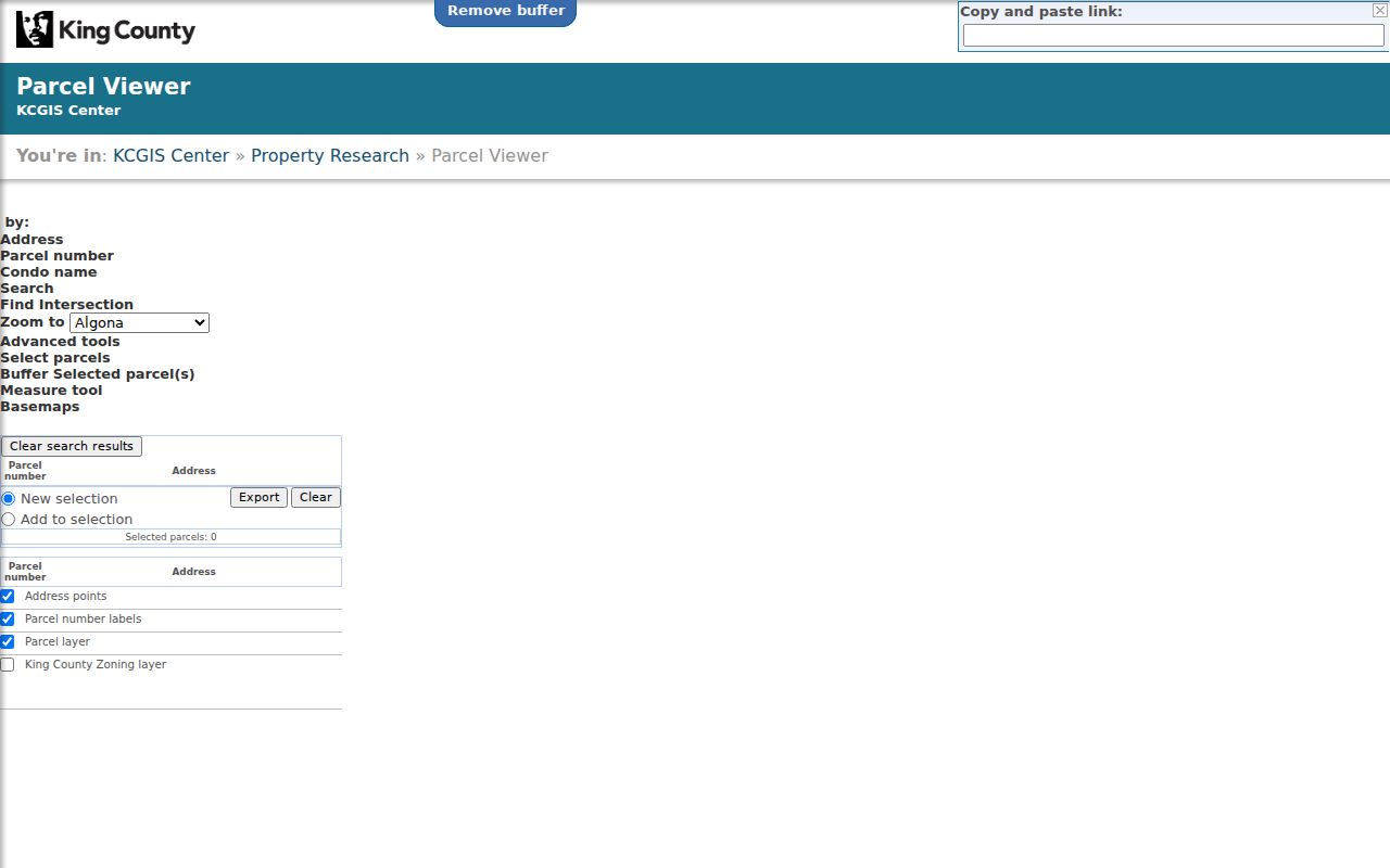 Sammamish people directories King County Parcel Viewer